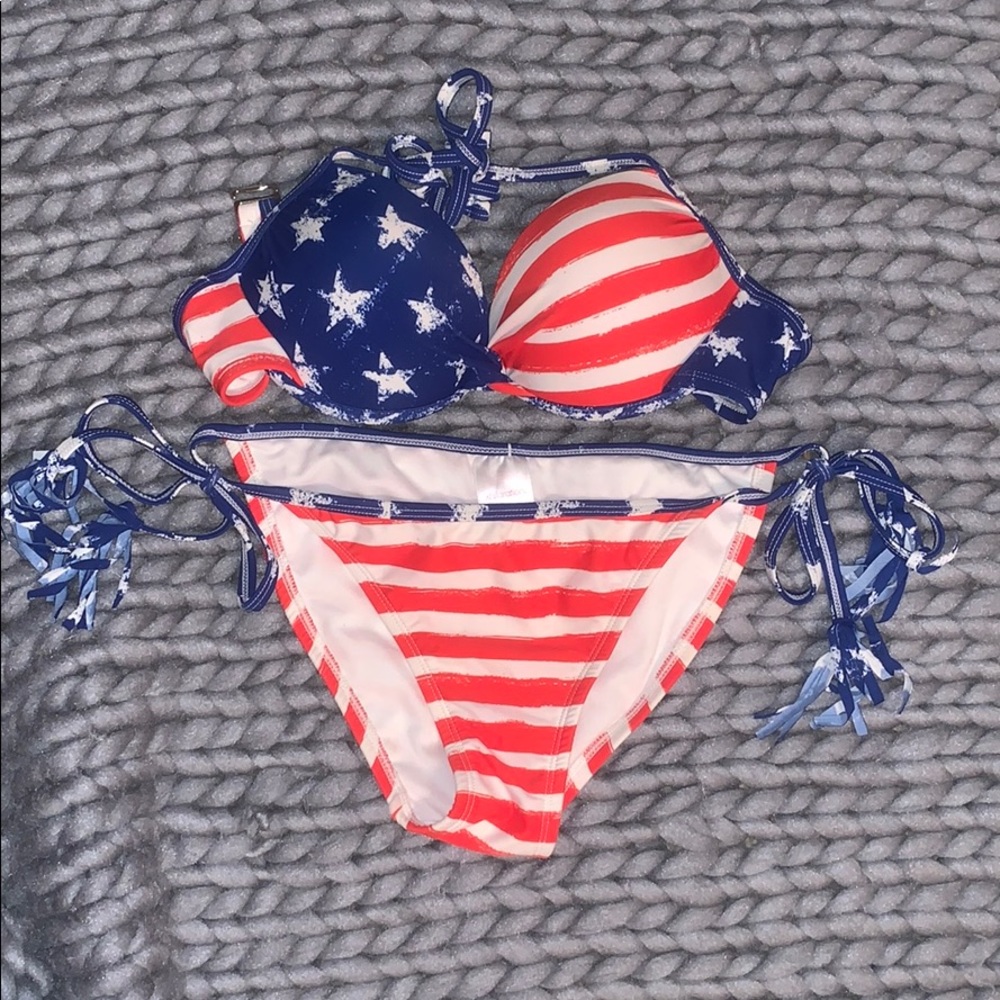 american flag bikini
